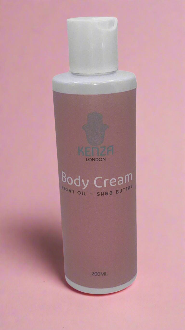 Organic Argan & Shea Body Cream – Rose Infused