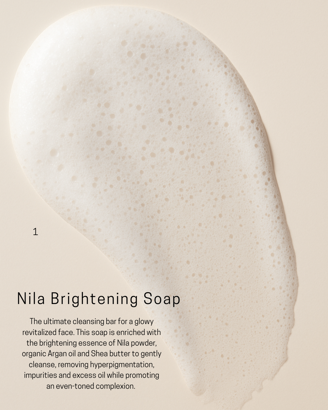 Nila Brightening Soap Bar - Argan & Shea butter “Your Skin Will Thank you!”