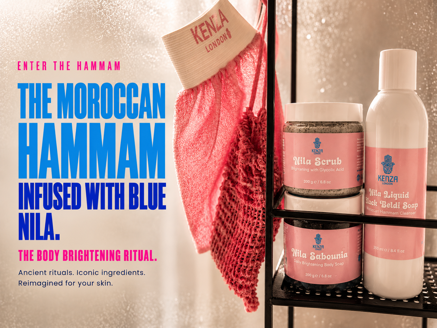 The Moroccan Hammam — KENZA campaign
