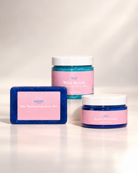 Nila Face Brightening Ritual - Bar, Glycolic Scrub & Powder Mask