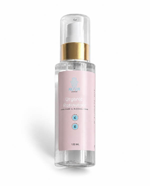 Organic Rosewater -  Enriched with Vitamin C and E
