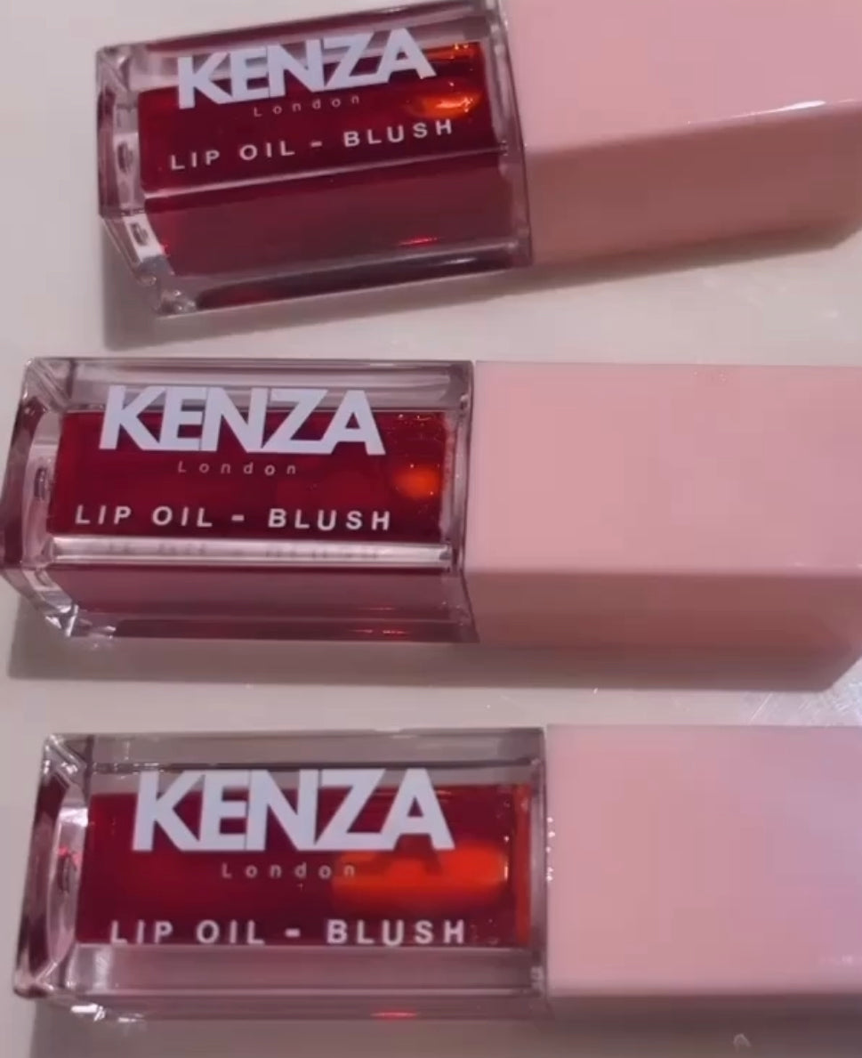 Akkerfessi lip oil - Blush - KENZA LONDON